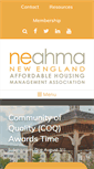 Mobile Screenshot of neahma.org